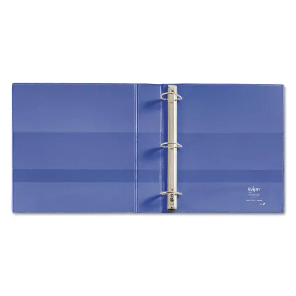 Avery Heavy-Duty View Binder w/Locking 1-Touch EZD Rings 1 1/2" Periwinkle 17553