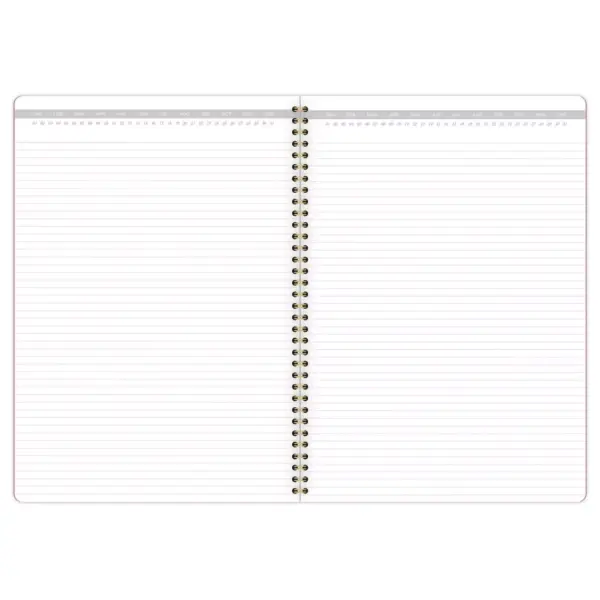 80 sheet 1 Subject Spiral Notebook Work Style Large Dark Pink - Cambridge