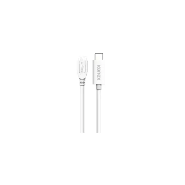 Kanex USB-C to Micro-B Cable 4 Feet - White