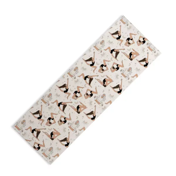 The Optimist Dance of the Spirit Pattern (6mm) 24" x 70" Yoga Mat - Society6