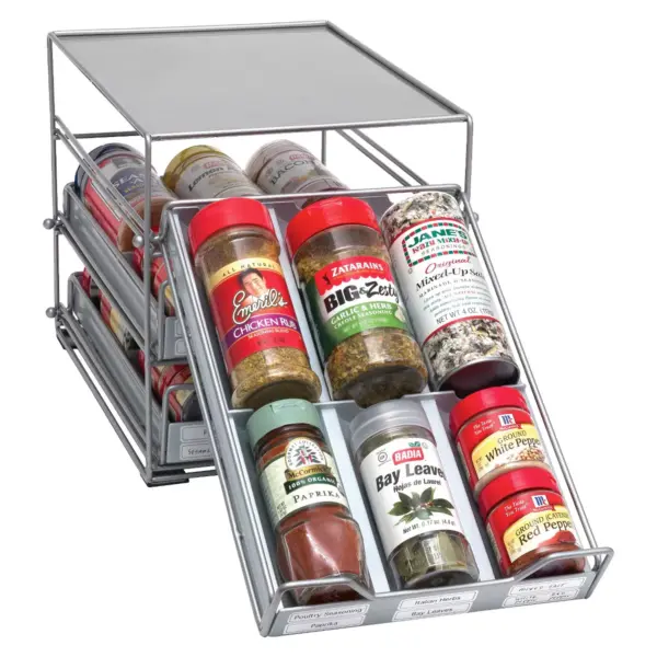 Lipper 3-Tier Tilt Down Spice Drawer