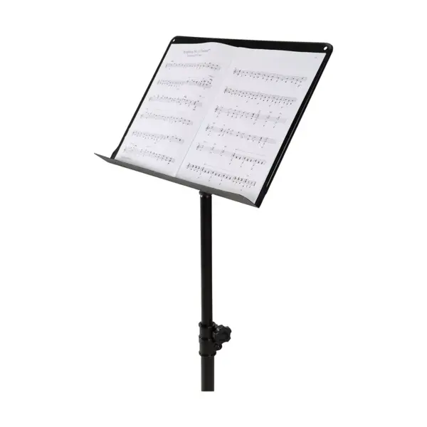 Musician's Gear Perforated Tripod Orchestral Music Stand Black