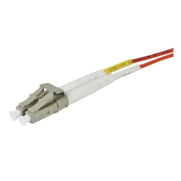 Monoprice Fiber Optic Cable - 20 Meter - Aqua | LC to ST, OM3, 62.5/125 Type, Multi Mode, Duplex