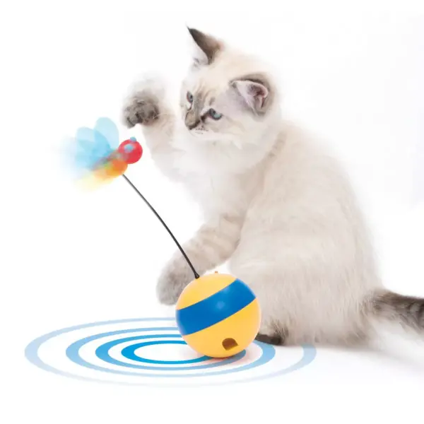 Catit Play Tumbler Bee Cat Toy