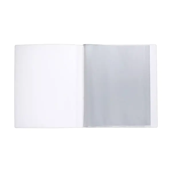 Staples Presentation Binder 12 Sleeve Capacity White (21621) 463372