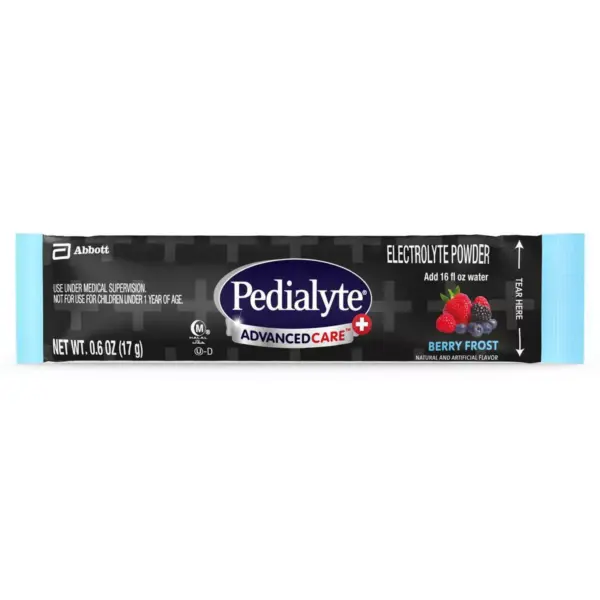 Pedialyte AdvancedCare Plus Electrolyte Powder - Berry Frost - 3.6oz Total