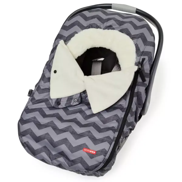 Skip Hop STROLL & GO Car Seat Cover - Tonal Chevron