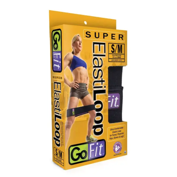 GoFit Super Elasti Loops S/M - Black