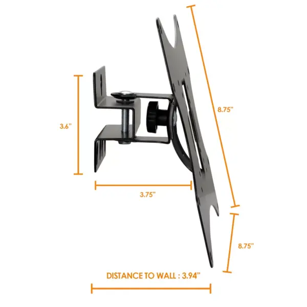 MegaMounts Heavy Duty Full Motion Television Mount for 17- 42 Inch LCD, LED and Plasma Televisions