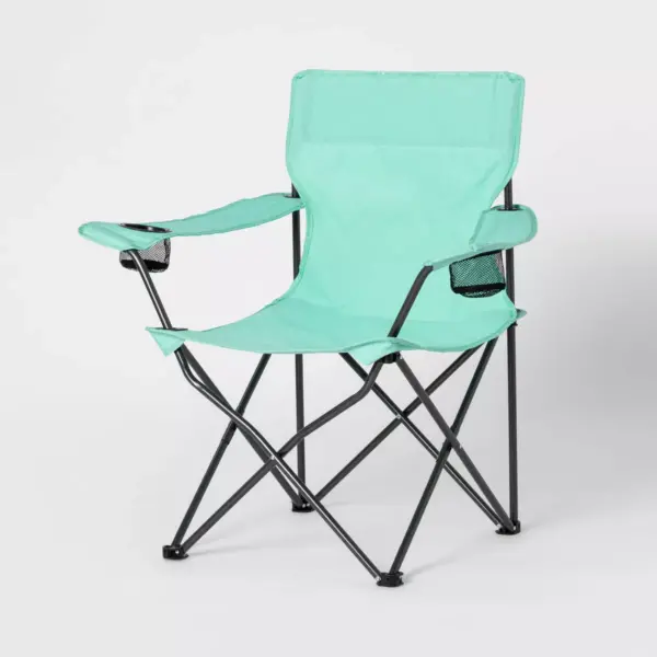 Adult Novelty Quad Chair Solid Teal - Sun Squad™