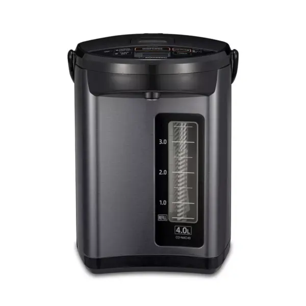 Zojirushi CD-NAC40BM Micom Water Boiler & Warmer - Metallic Black