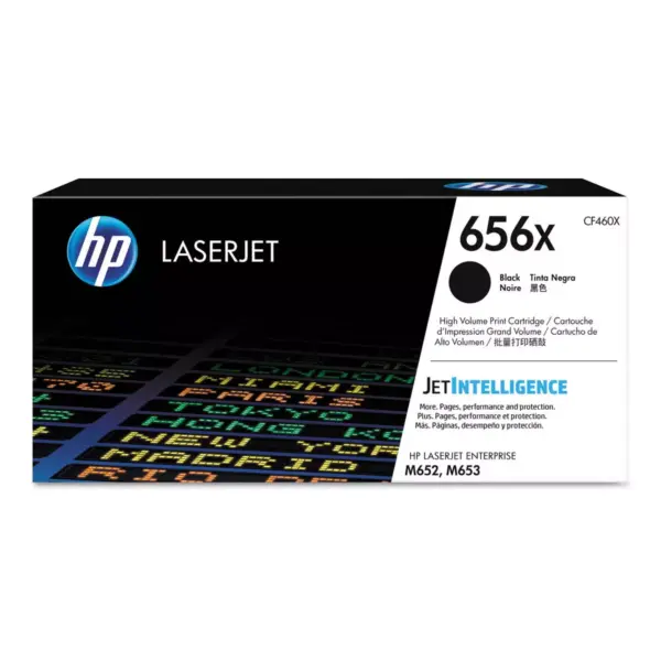 HP Inc. HP 656X (CF460X) Black Original LaserJet Toner Cartridge