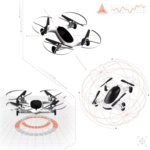 Sharper Image Drone 7" Flying Car