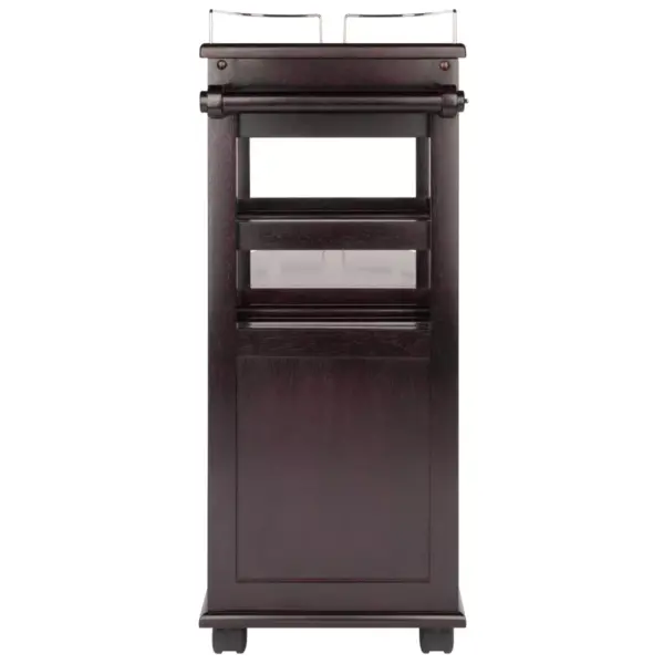 Jimmy Entertainment Cart Dark Espresso - Winsome