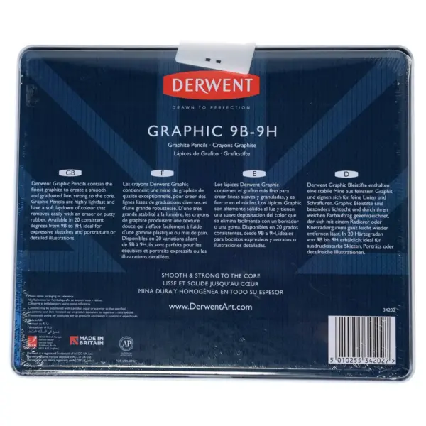 Graphite Pencils Graphic Set 24ct - Derwent