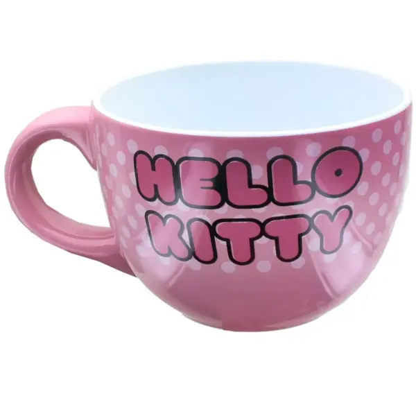 Silver Buffalo Hello Kitty 24oz Ceramic Soup Mug