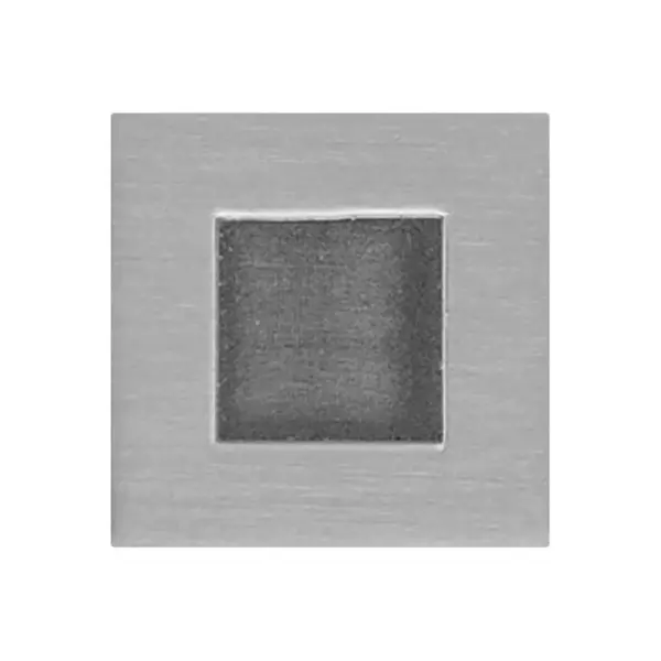 Sumner Street Home Hardware 0.625 4pc Knob Satin Nickel Rhombus Cube