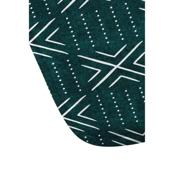 Little Arrow Design Memory Foam Bath Mat Dark Green - Deny Designs