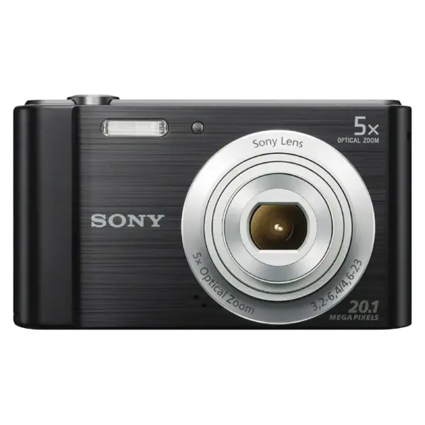 Sony W800/B 20MP Digital Camera with 5X Optical Zoom