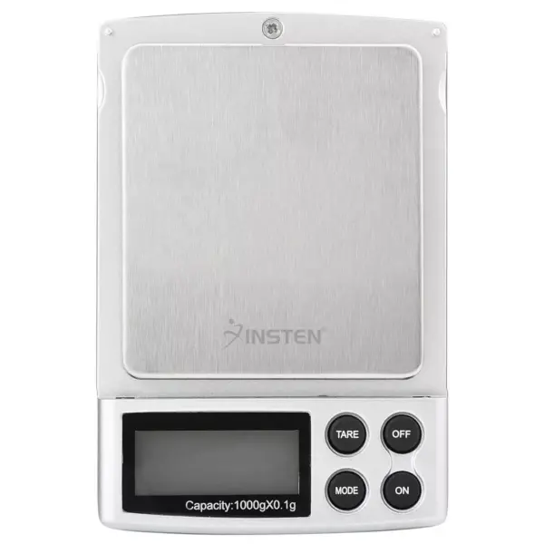 Insten 2lb Digital Pocket Scale Jewelry Scale in Grams .01 gram (1000g x 0.1g) with Stainless Steel Salver and LCD display