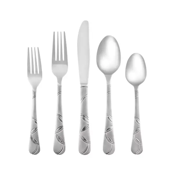 Cambridge Silversmiths Felicity Sand 20 Piece Silverware Set