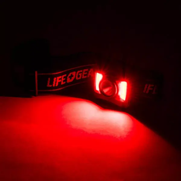 Life Gear Adventure Rechargeable 300 Lumens LED Headlamp