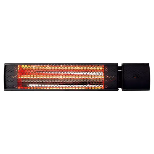 1500W Infrared Electric Patio Heater with Remote Control - Permasteel