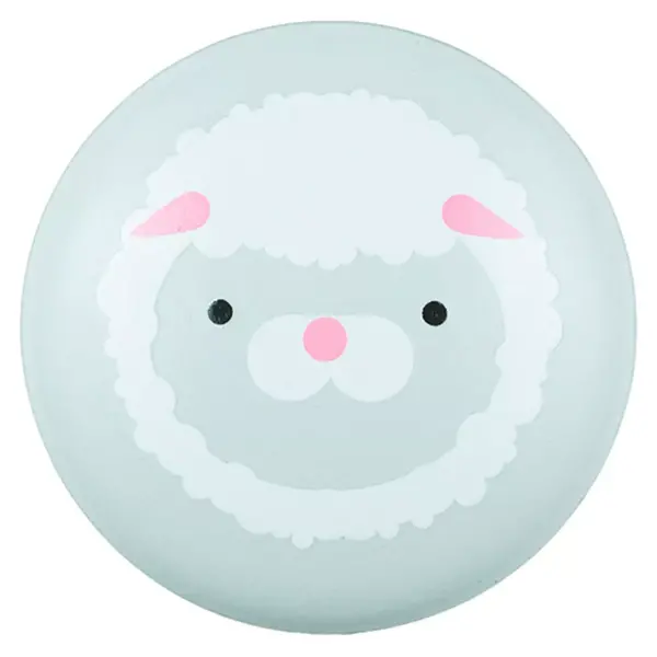 Sumner Street Home Hardware 4pc Lamb Painted Knob Gray