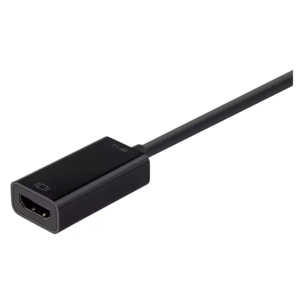 Monoprice Mini DisplayPort 1.2a / Thunderbolt to 4K HDMI Passive Adapter - Black