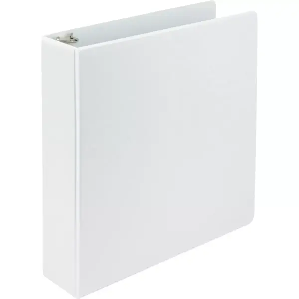 Samsill Earth's Choice Eco-Friendly View Binder, 2 Inch D-Rings, White