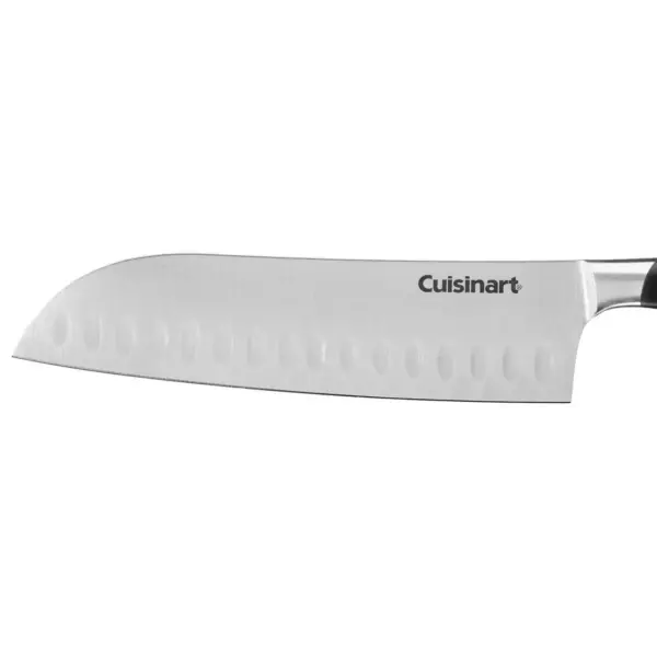 Cuisinart Classic 7" Stainless Steel Triple Rivet Santoku Knife With Blade Guard- C77TR-7SAN