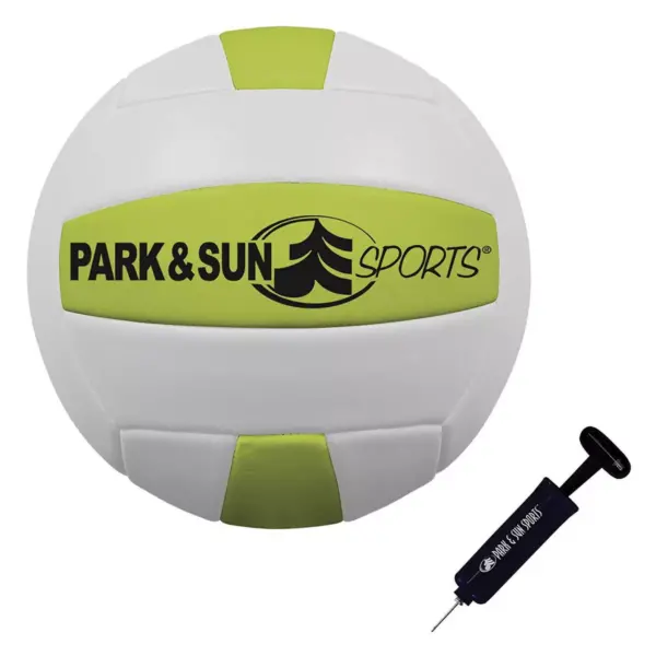 Park & Sun Sports Tournament Flex 1000 Portable Outdoor Volleyball Net Set, Blue