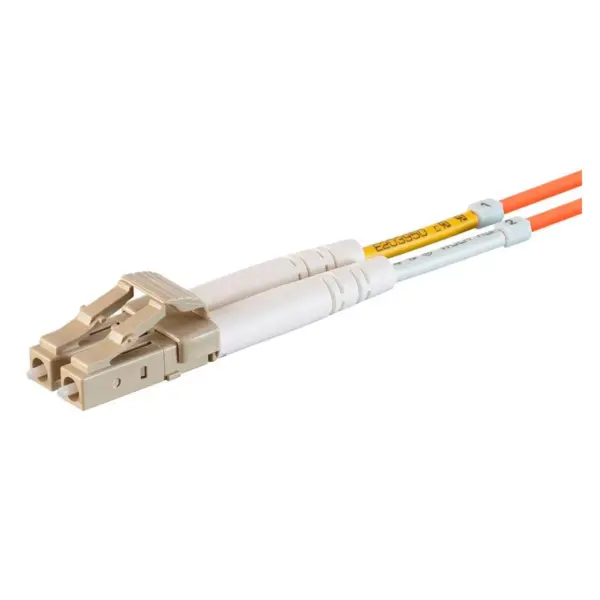 Monoprice OM1 Fiber Optic Cable - 2m (Meter) - LC/UPC-SC/UPC, Multi Mode, Duplex, 62.5/125 Type, 2.0mm, PVC