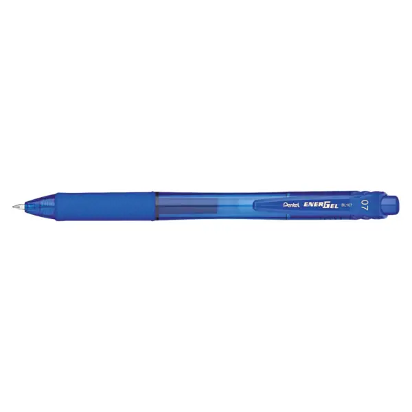 Pentel EnerGel X 12pk Retractable Roller Gel Pen Blue