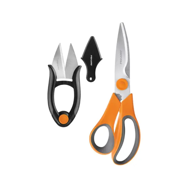 Fiskars 2pc Stainless Steel Kitchen Shears