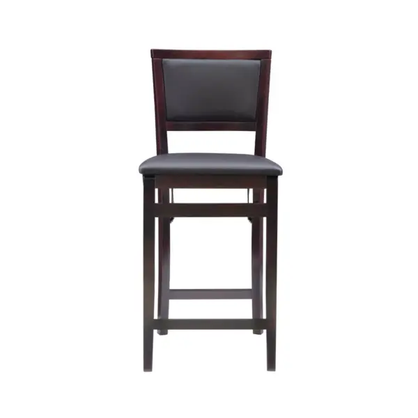 25" Torrin Folding Counter Height Barstool Espresso - Linon