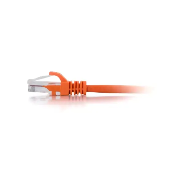 C2G-8ft Cat5e Snagless Unshielded (UTP) Network Patch Cable - Orange - Category 5e for Network Device - RJ-45 Male - RJ-45 Male - 8ft - Orange