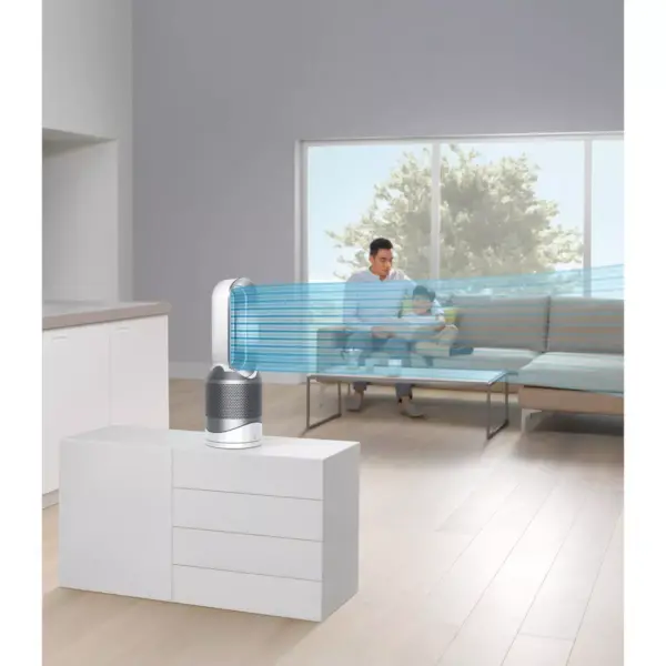 Dyson HP01 Hot and Cool Purifier Air Purifier and Fan Silver