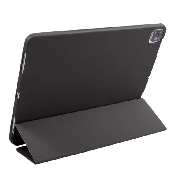 Insten - Tablet Case for iPad Pro 11" 2020, Liquid Silicone, Frosted Back, Auto Sleep/Wake, Pencil Charging, Black