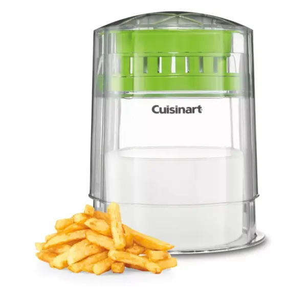 Cuisinart PrepExpress White and Green French Fry Cutter - CTG-00-FFC