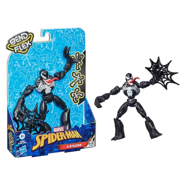 Marvel Spider-Man Bend and Flex Venom Action Figure