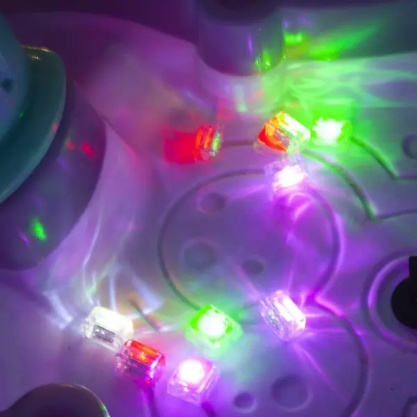 Glo Pals Light Up Water Cubes -Tray of 12