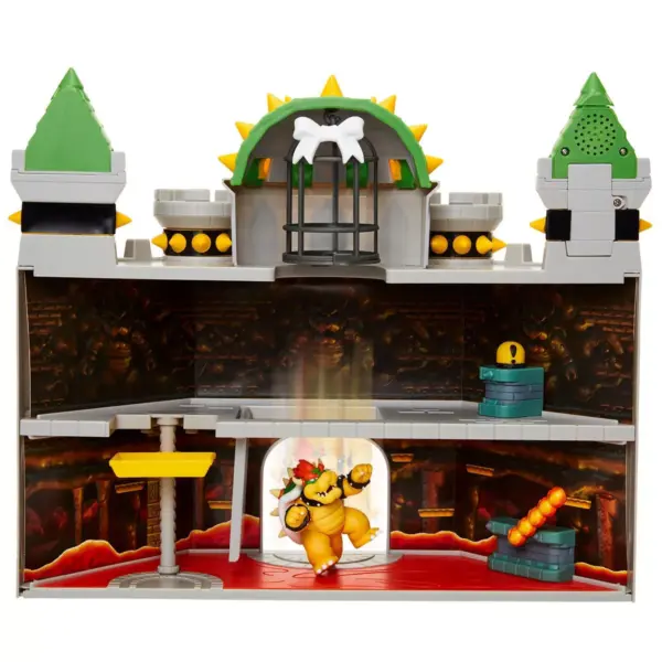 Nintendo Super Mario Bowser Castle with 2.5" Bowser Figure