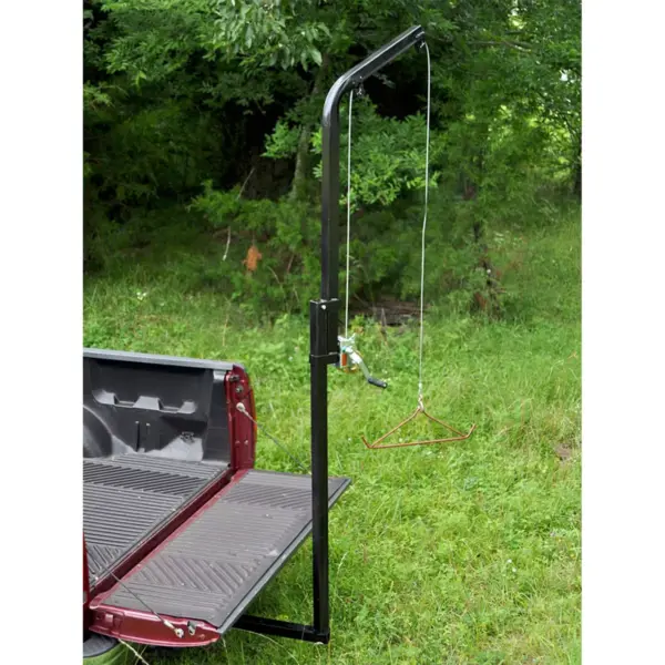 Viking Solutions VKS-VRJ201 Rack Jack II Hitch Mounted Hoist for Game Animals and Heavy Loads,Black