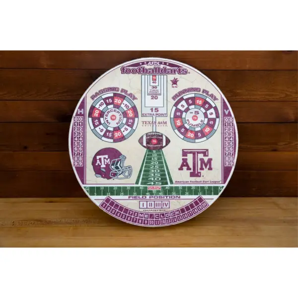 NCAA Texas A&M Aggies Official Football Dartboard