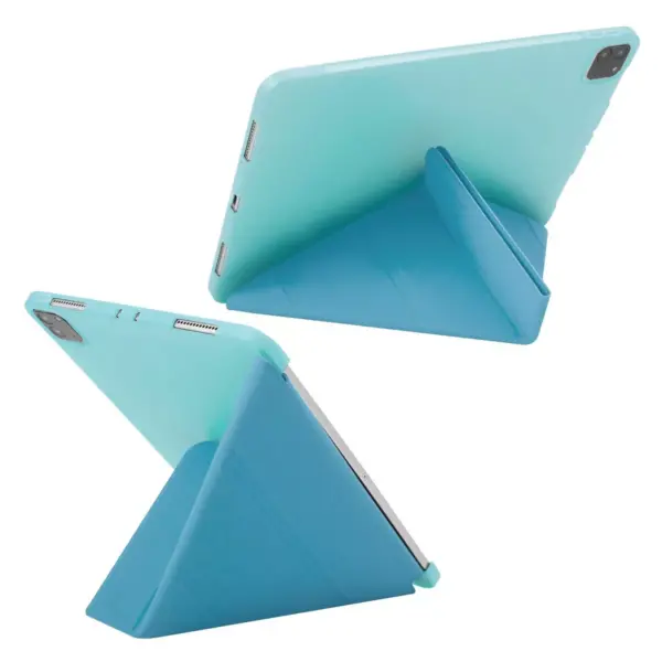 Insten - Tablet Case for iPad Pro 11" 2020, Multifold Stand, Magnetic Cover Auto Sleep/Wake, Pencil Charging, Sky Blue