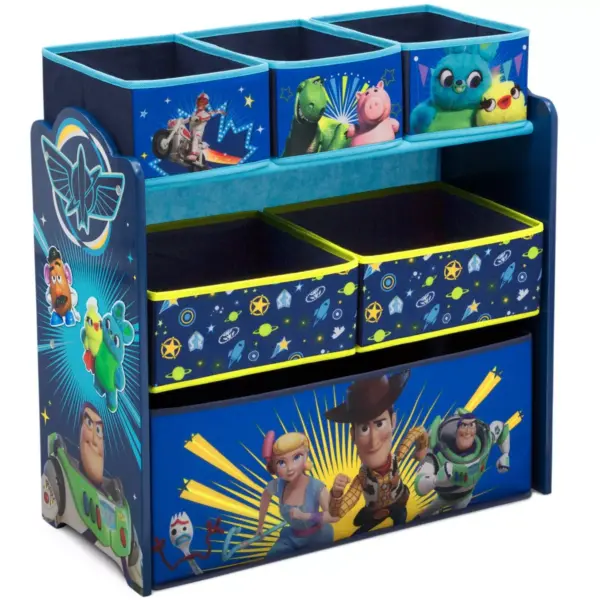 Disney Pixar Toy Story 4 Design and Store 6 Bin Toy Organizer - Delta Children