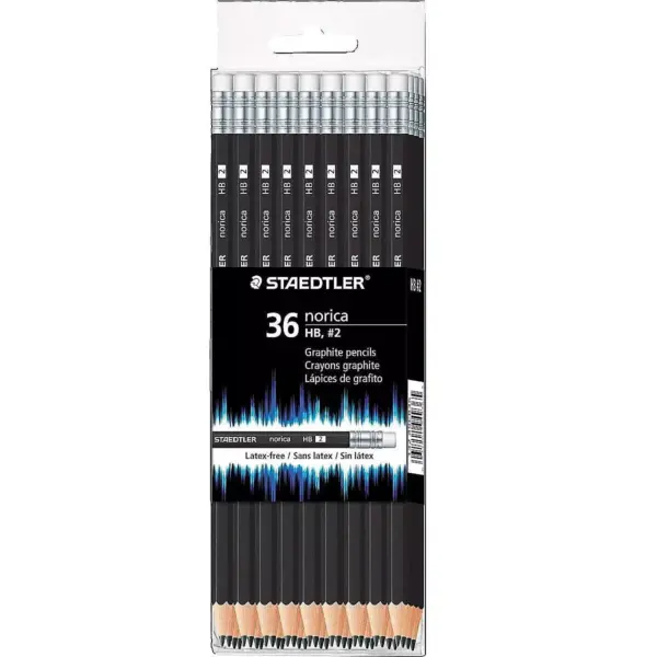 Staedtler Norica Wooden Pencils No. 2 Medium Lead 949327