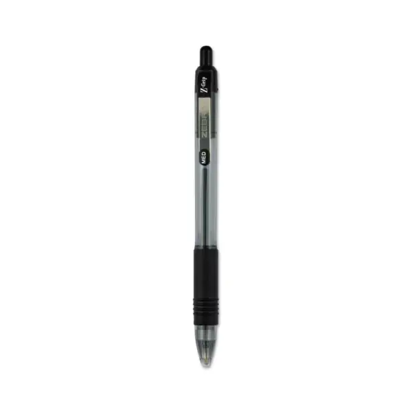 Zebra Z-Grip Ballpoint Pen Medium - Black Ink (24 Per Pack)