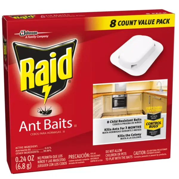 Raid Ant Baits III, 8ct